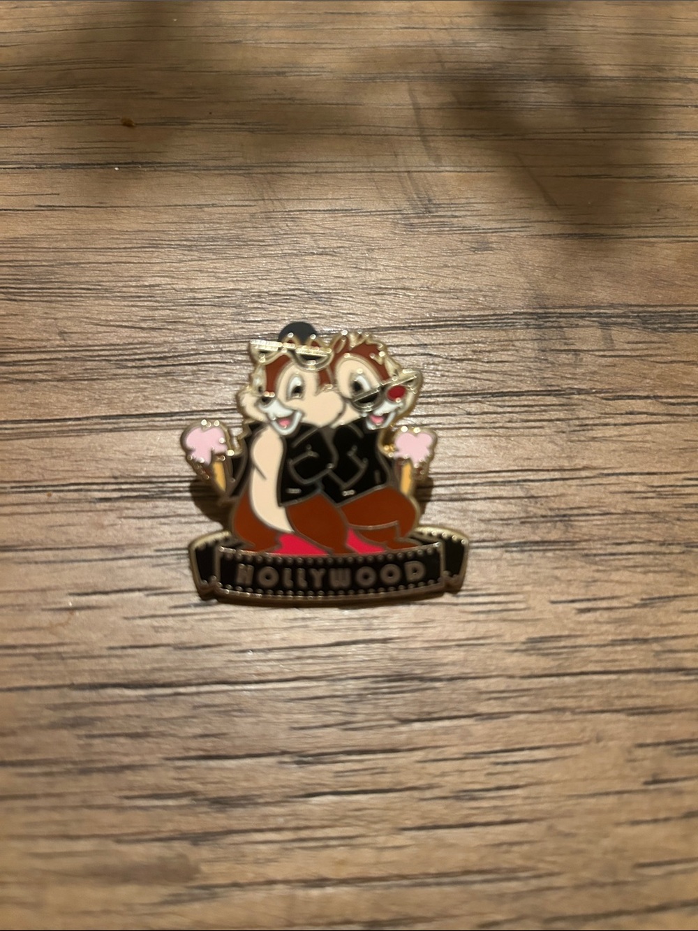 Chip 'n' Dale Hollywood Soda Fountain Pin